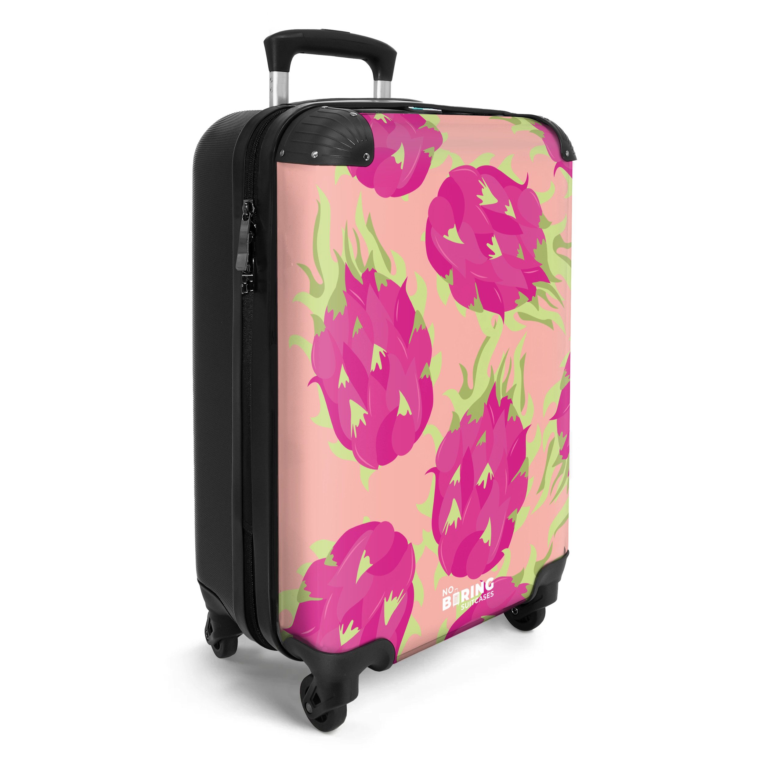 NoBoringSuitcases.com© Hartschalen-Trolley Orange mit Estragonfrucht 55x35x günstig online kaufen