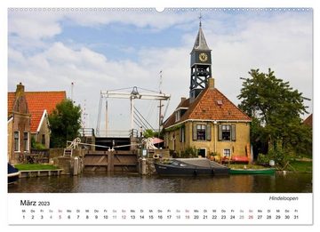 CALVENDO Wandkalender Friesland - Fryslan (Premium, hochwertiger DIN A2 Wandkalender 2023, Kunstdruck in Hochglanz)