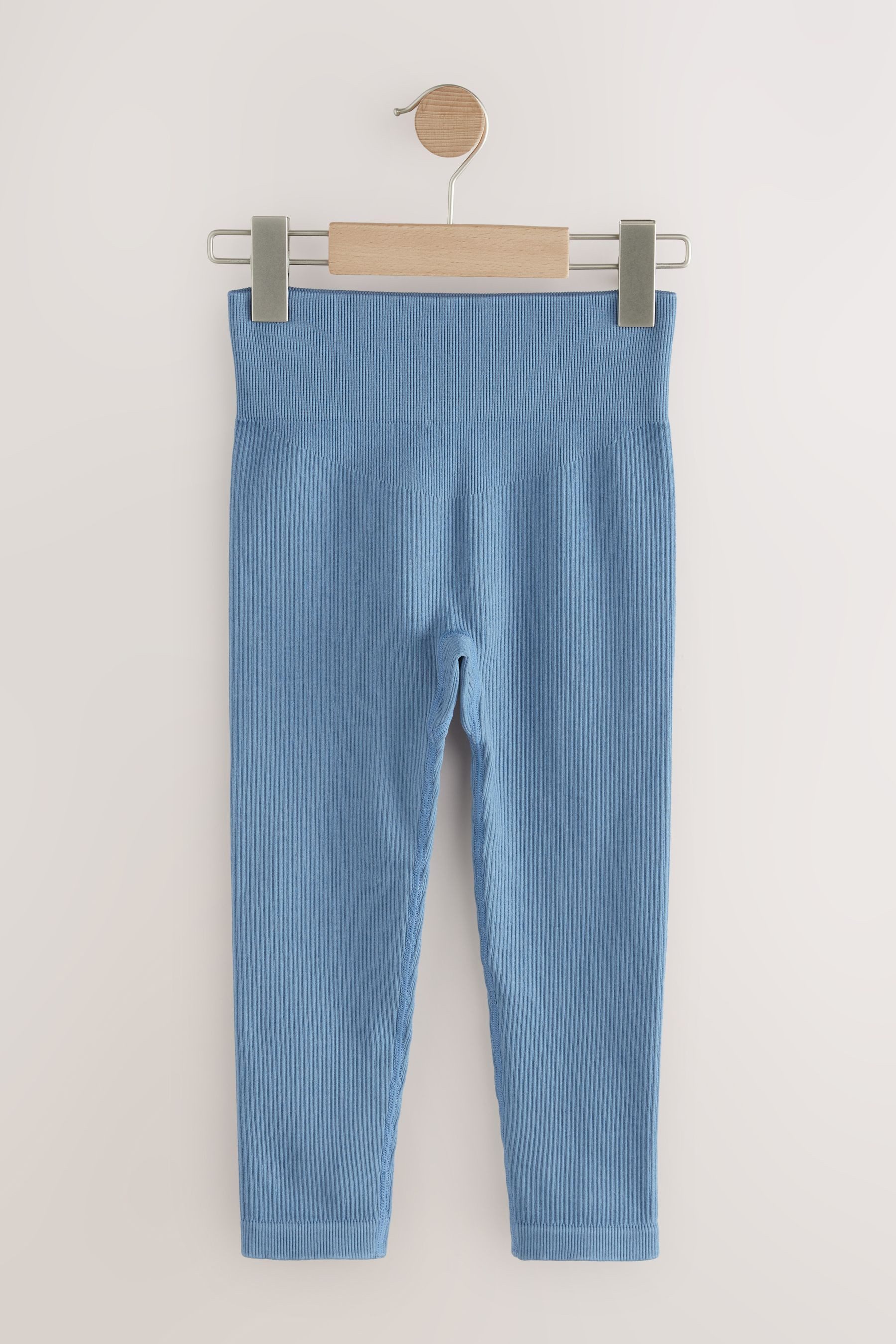Next Leggings Gerippte Hochbund-Leggings (1-tlg) günstig online kaufen
