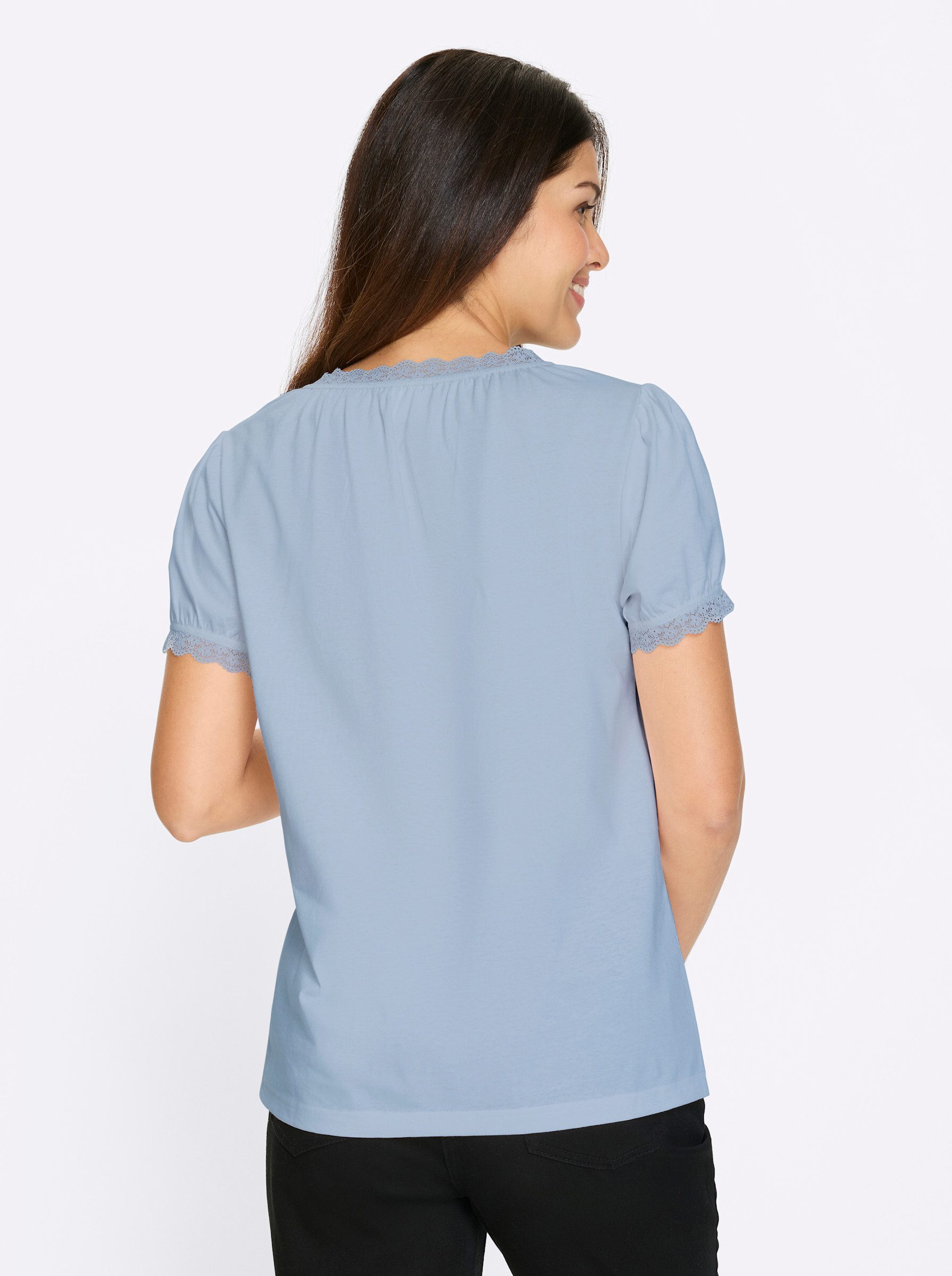 Sieh an! T-Shirt Trachtenshirt Kurzarm