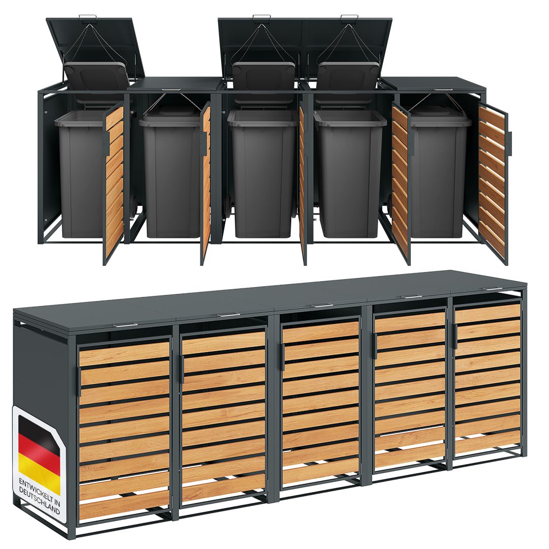 STEELSØN Mülltonnenbox Kestra 240L aus verzinktem günstig online kaufen