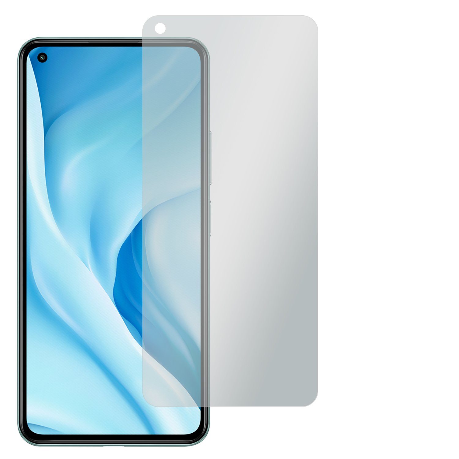 SLABO Schutzfolie 4 x Displayschutzfolie "No Reflexion", Xiaomi Mi 11 Lite (5G