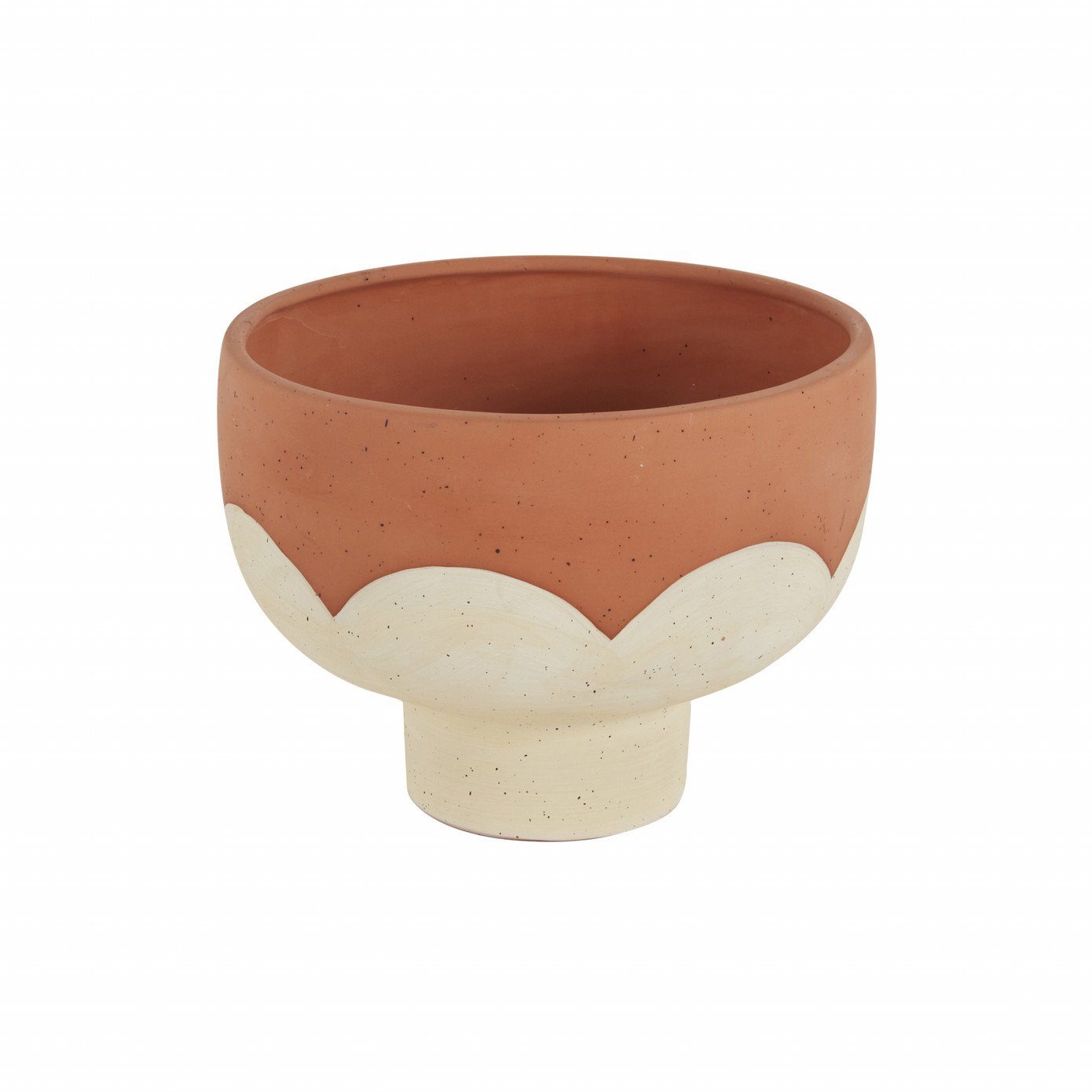 Karaca Home Schüssel Einfacher Dekorativer Blumentopf, 20x15 cm