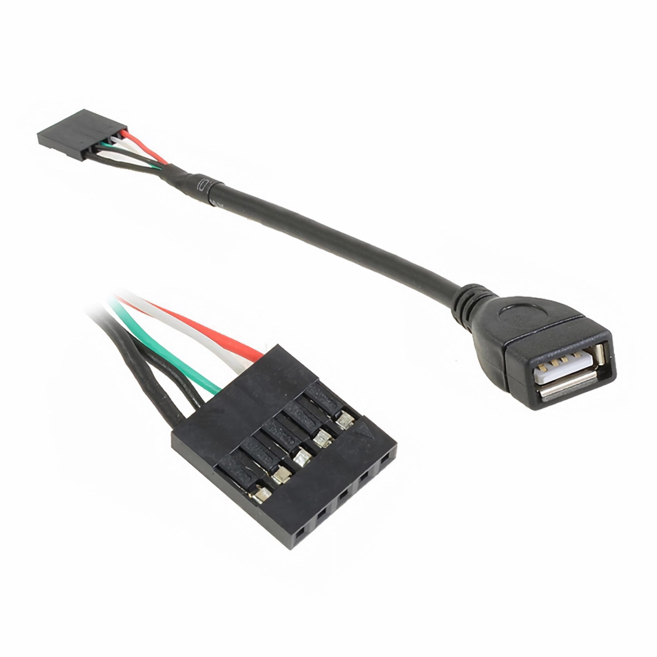 M31 USB Kabel Adapter 5pin Header Buchse zu USB 2.0 Buchse PC Mainboar USB-Kabel