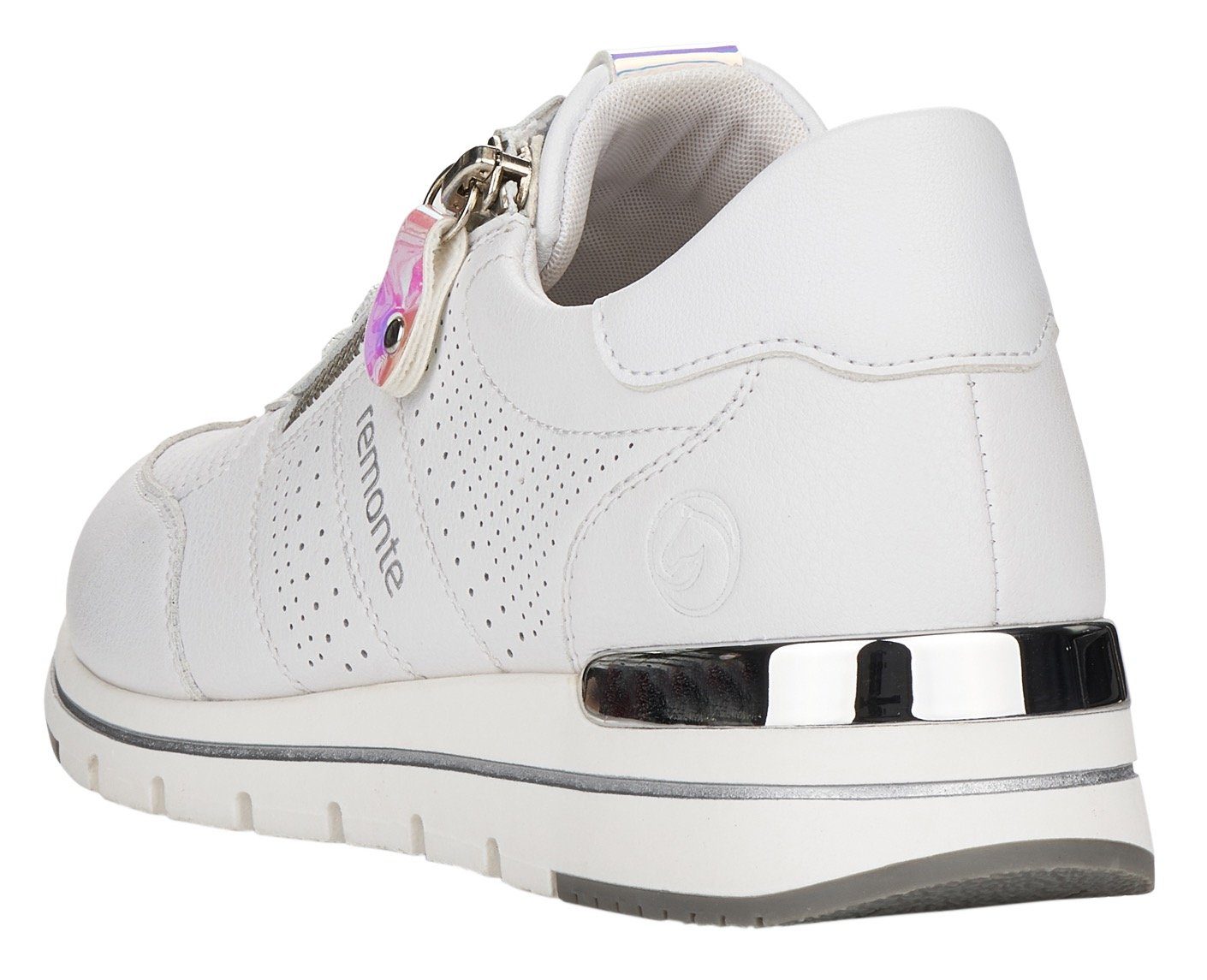 Remonte Keilsneaker mit seitlichem Reißverschluss, Freizeitschuh, Halbschuh, Schnürschuh – Bild 5 von 5