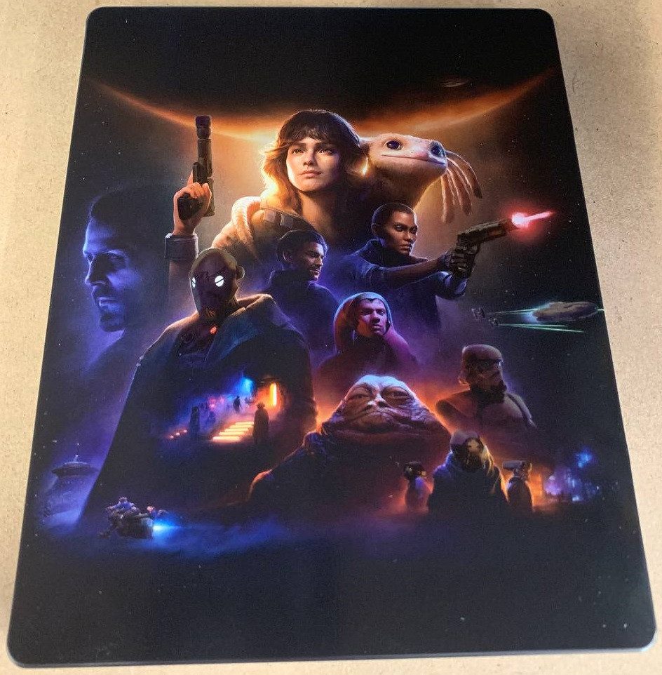 UBISOFT Star Wars Outlaws Steelbook PS5 XBOX Series X Playstation 5 ohne Spiel