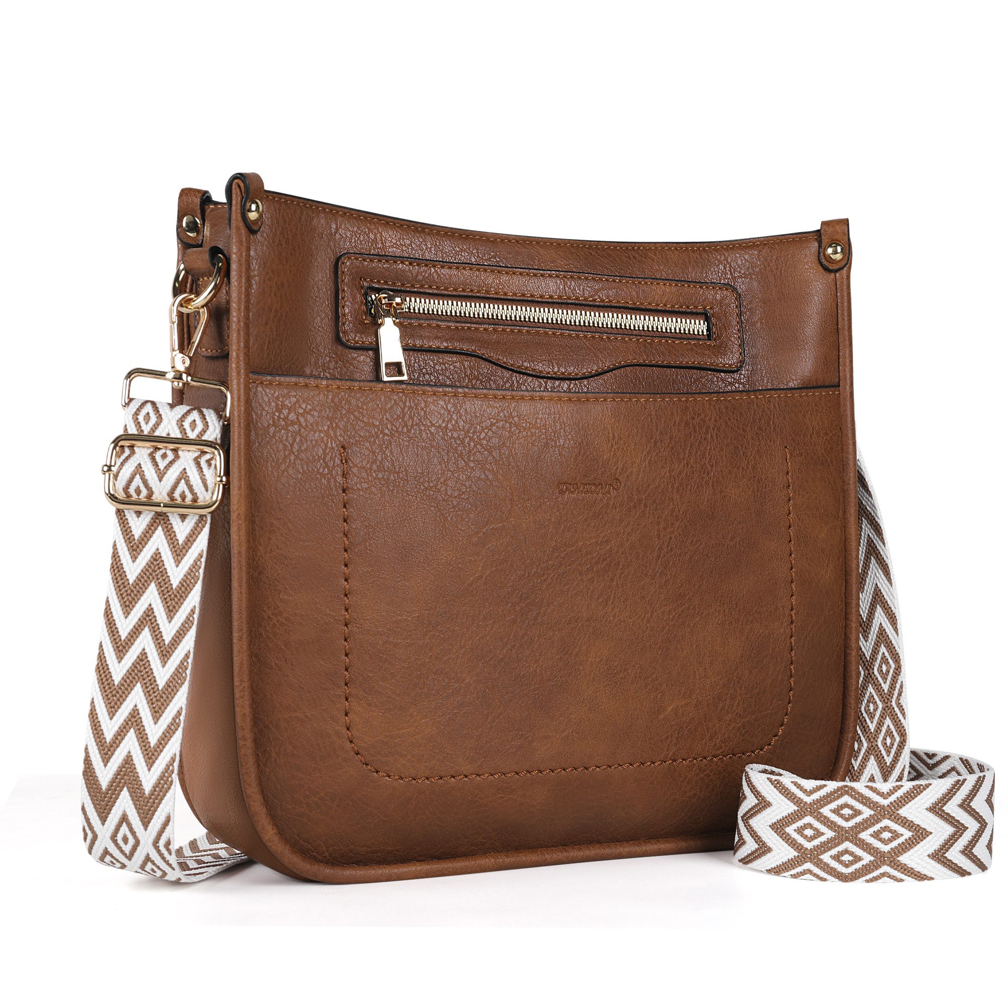 TAN.TOMI Umhängetasche Damen Handtasche mittelgroß Crossbody Bag multi poch günstig online kaufen