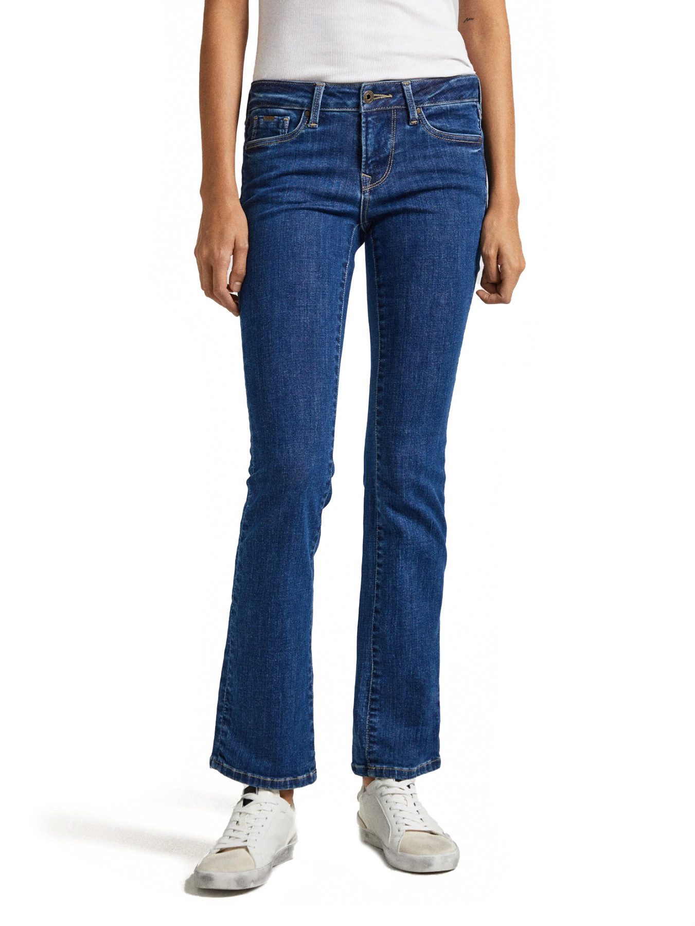 Pepe Jeans Bootcut-Jeans Low Waist - günstig online kaufen