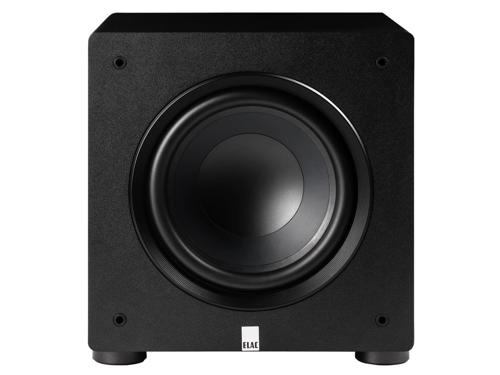 ELAC ELAC Subwoofer PS250-BK schwarz mit DSP Subwoofer
