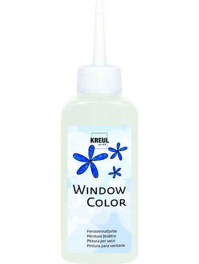 Kreul Bastelfarbe Kreul Window Color schneeweiß 80 ml