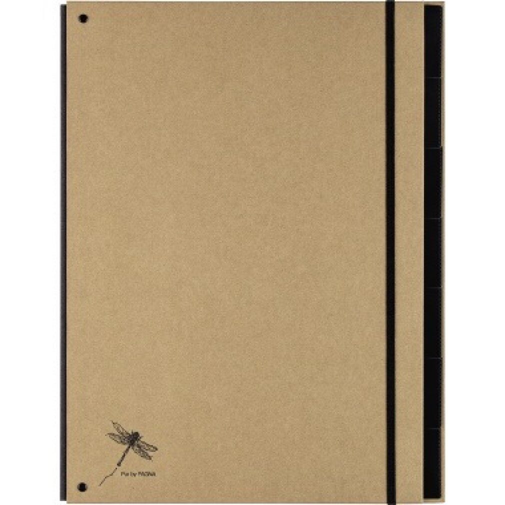 PAGNA Fächermappe Pultordner Pur 44007-11 7Fächer natur günstig online kaufen