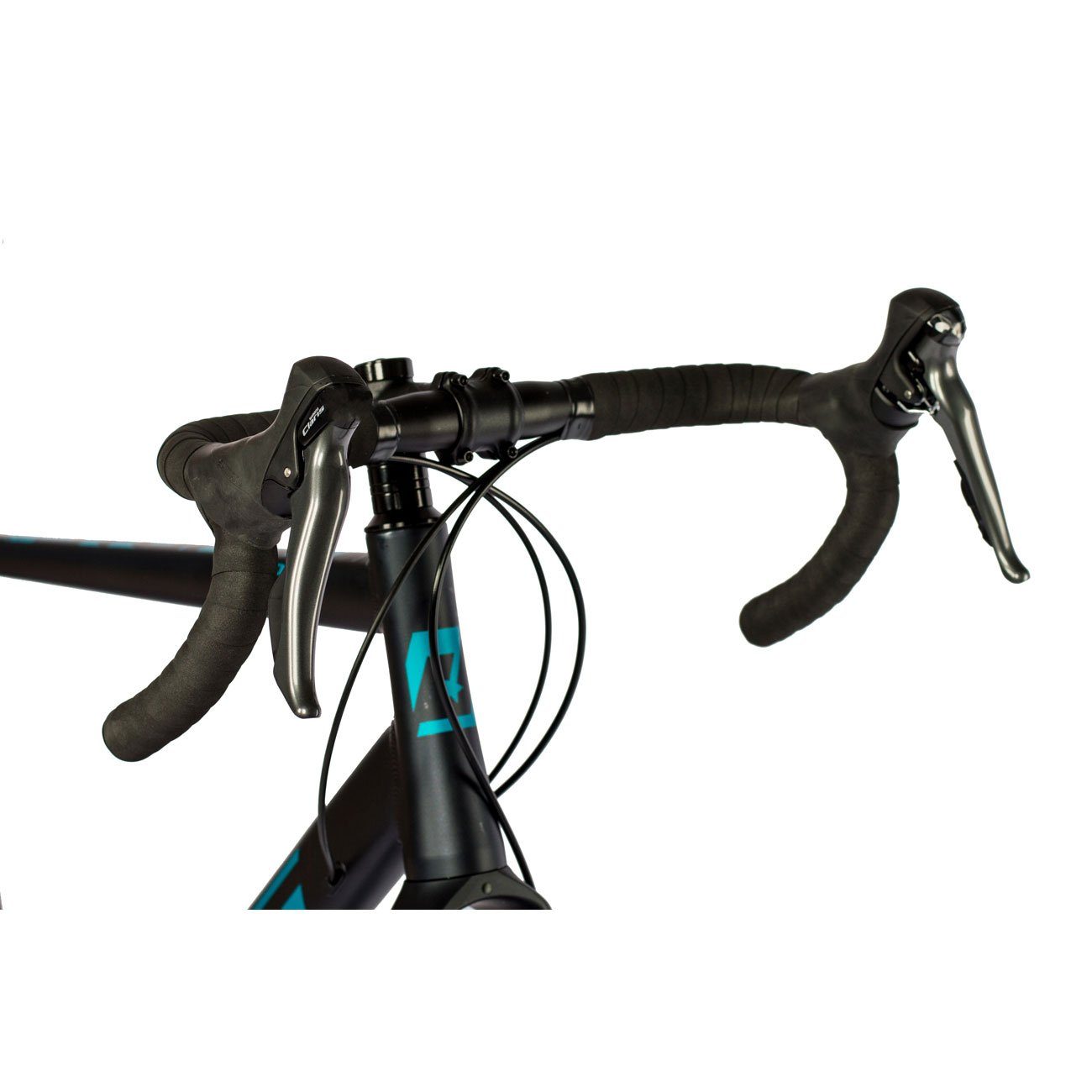 Airtracks Gravel Bike Men's 28 Inch Gravel Bike Strom 3.0 Shimano 2 x 8 Claris R2000, 16-Speed ​​Gravel Bicycle - Frame Sizes - 52 - 55 cm - 2024 Model