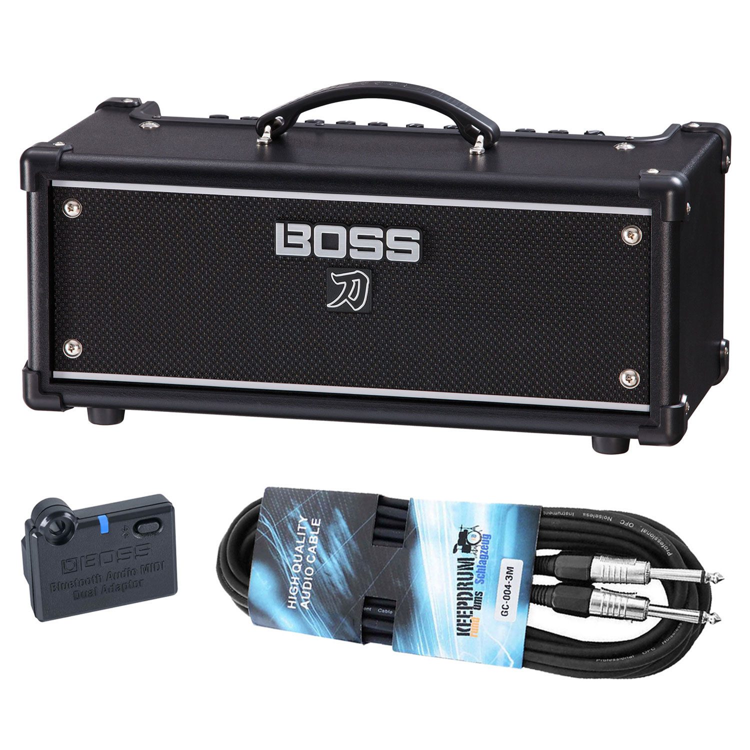 Boss Gitarren-Verstärker Katana Head Gen 3 mit BT-Dual und Kabel Verstärker