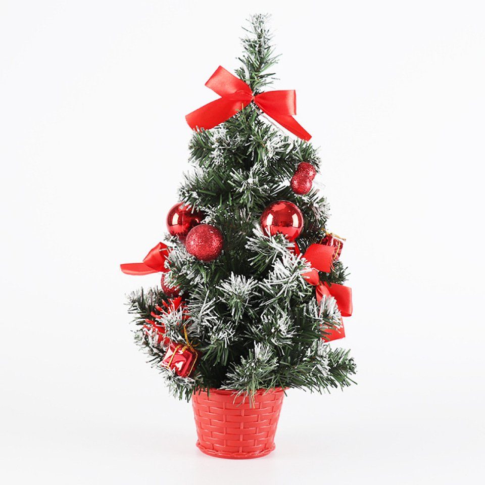 Künstlicher Blusmart Stilvoll, Künstlicher Deko-Licht, Mini-Weihnachtsbaum, Weihnachtsbaum Lichtern, Cm, Weihnachtsbaum red 40 Leicht, Mit