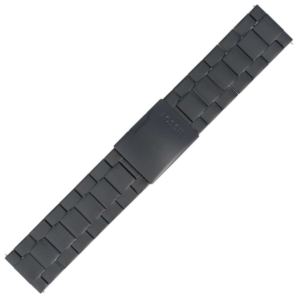 Fossil Uhrenarmband 24mm Metall Schwarz JR-1401 LB-JR1401