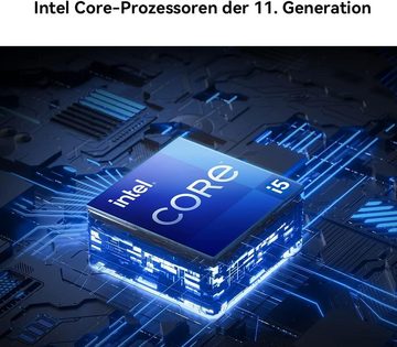 Huawei ‎MateBook D14 Notebook (Intel Core i5 1155G7, Intel Iris Xe, 512 GB SSD, Full HD Display 16GB Ram Power-Prozessor, schlank Fingerabdruckstart)