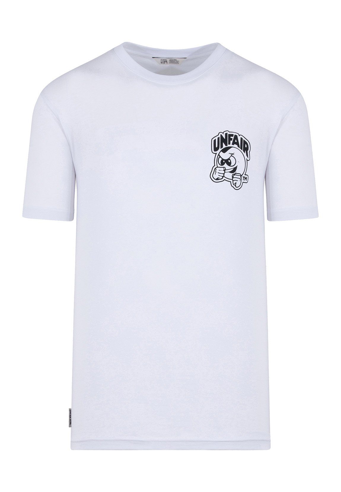Unfair Athletics T-Shirt Unfair Athletics Herren T-Shirt PUNCHINGBALL UNFR18-012 White Weiß