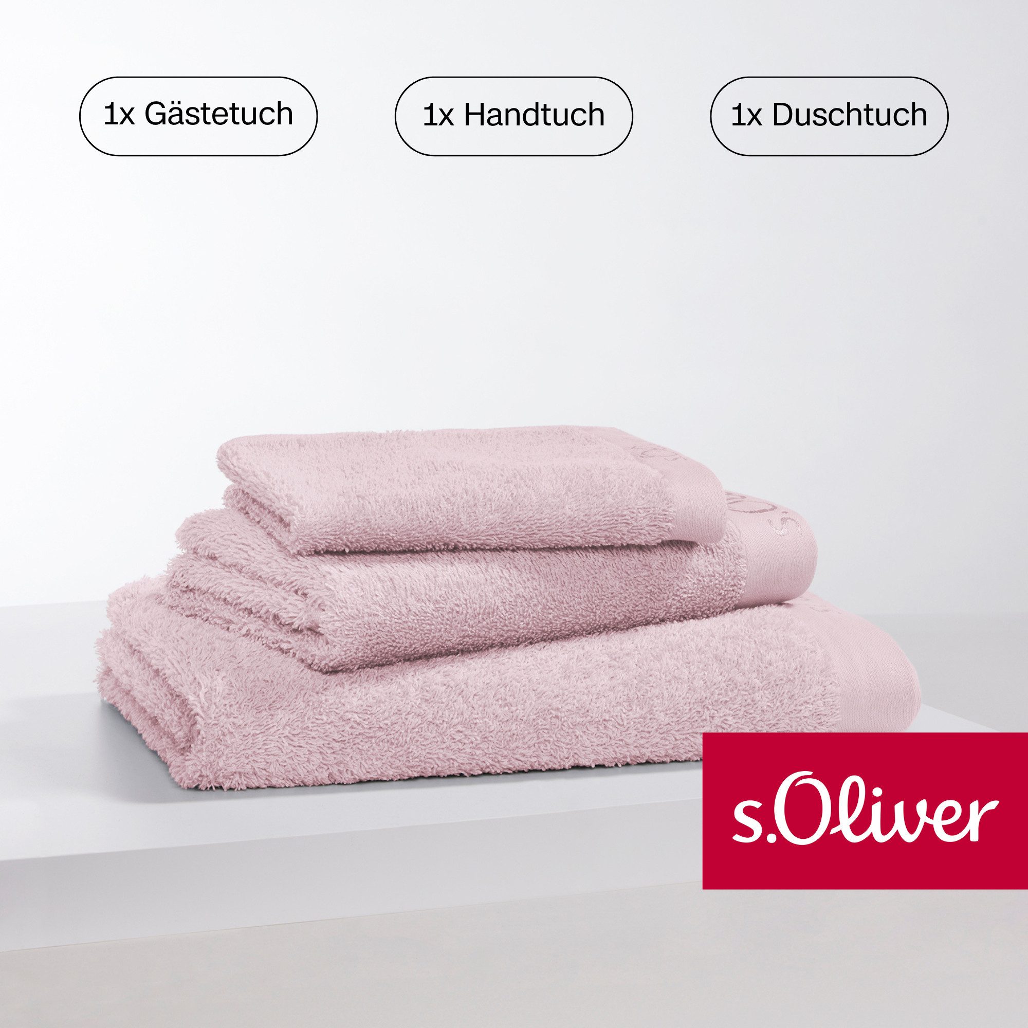 s.Oliver Handtuch Set s.Oliver, Premium Qualität, günstig online kaufen