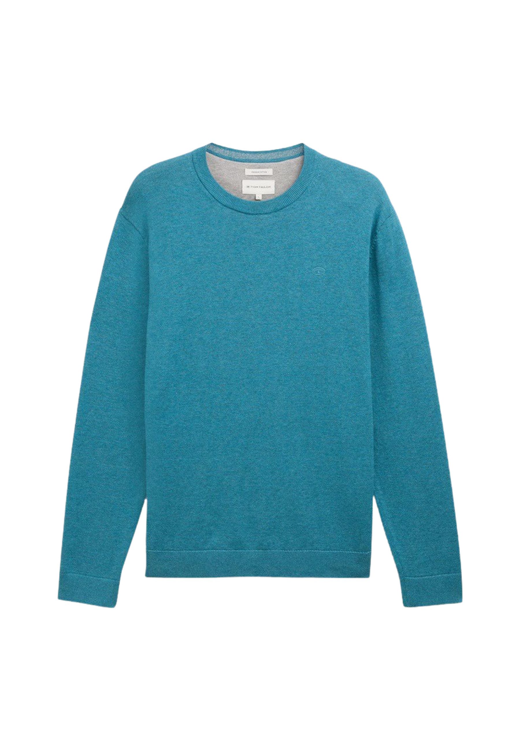 TOM TAILOR Strickpullover Pullover Strickpullover R-Neck (1-tlg) günstig online kaufen