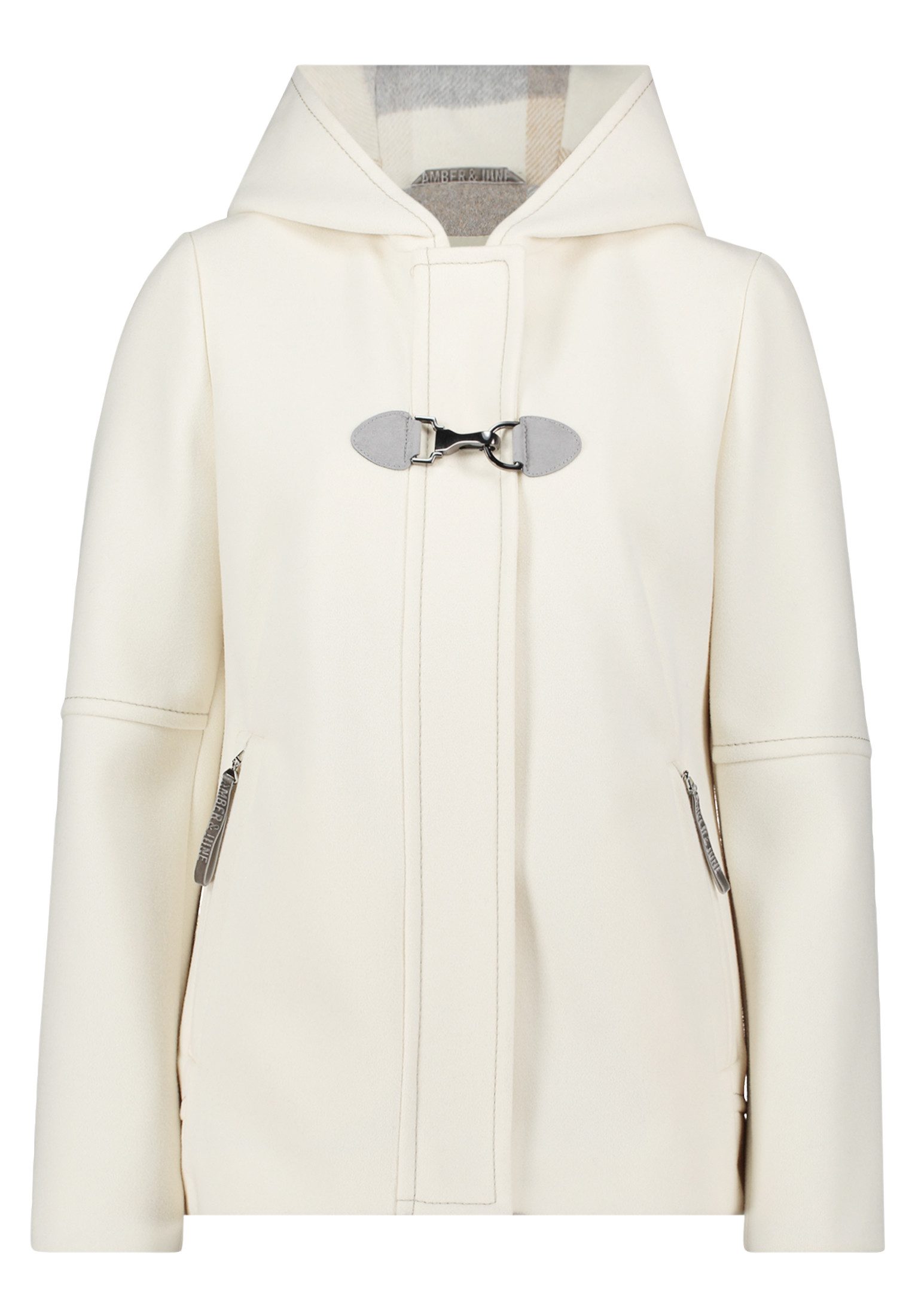 Amber & June Winterjacke Damen Winterjacke mit Kapuze günstig online kaufen