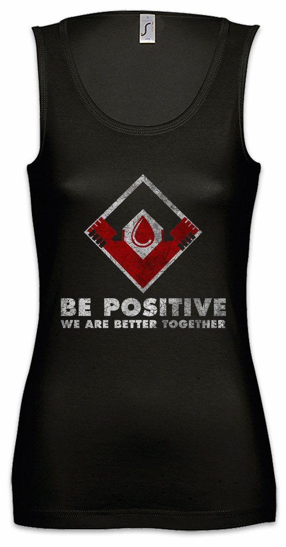 Tanktop Be Positive Partnership II Ärmelloses Damen T-Shirt The Vampire Strain