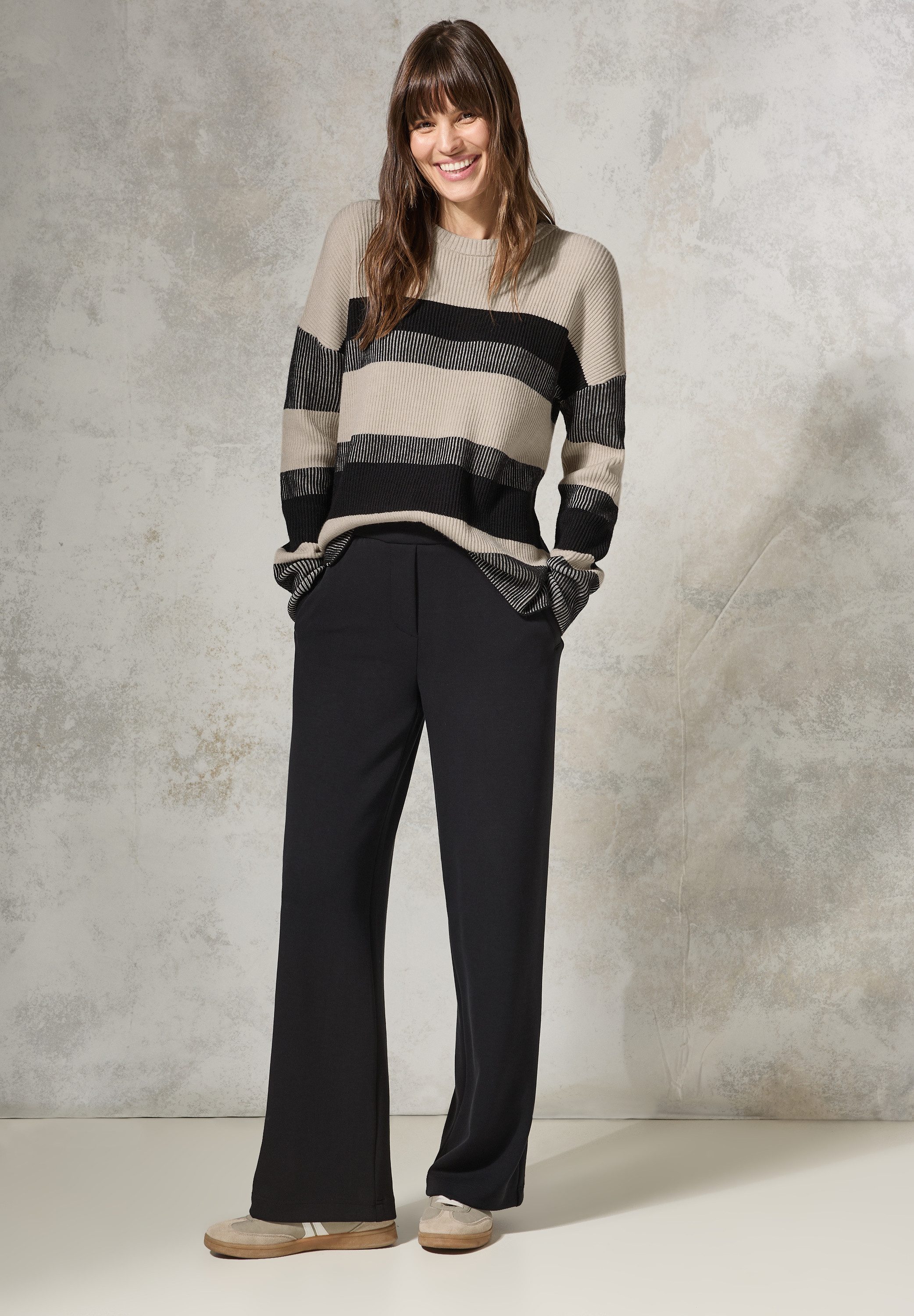 Cecil Strickpullover, aus softem Materialmix günstig online kaufen
