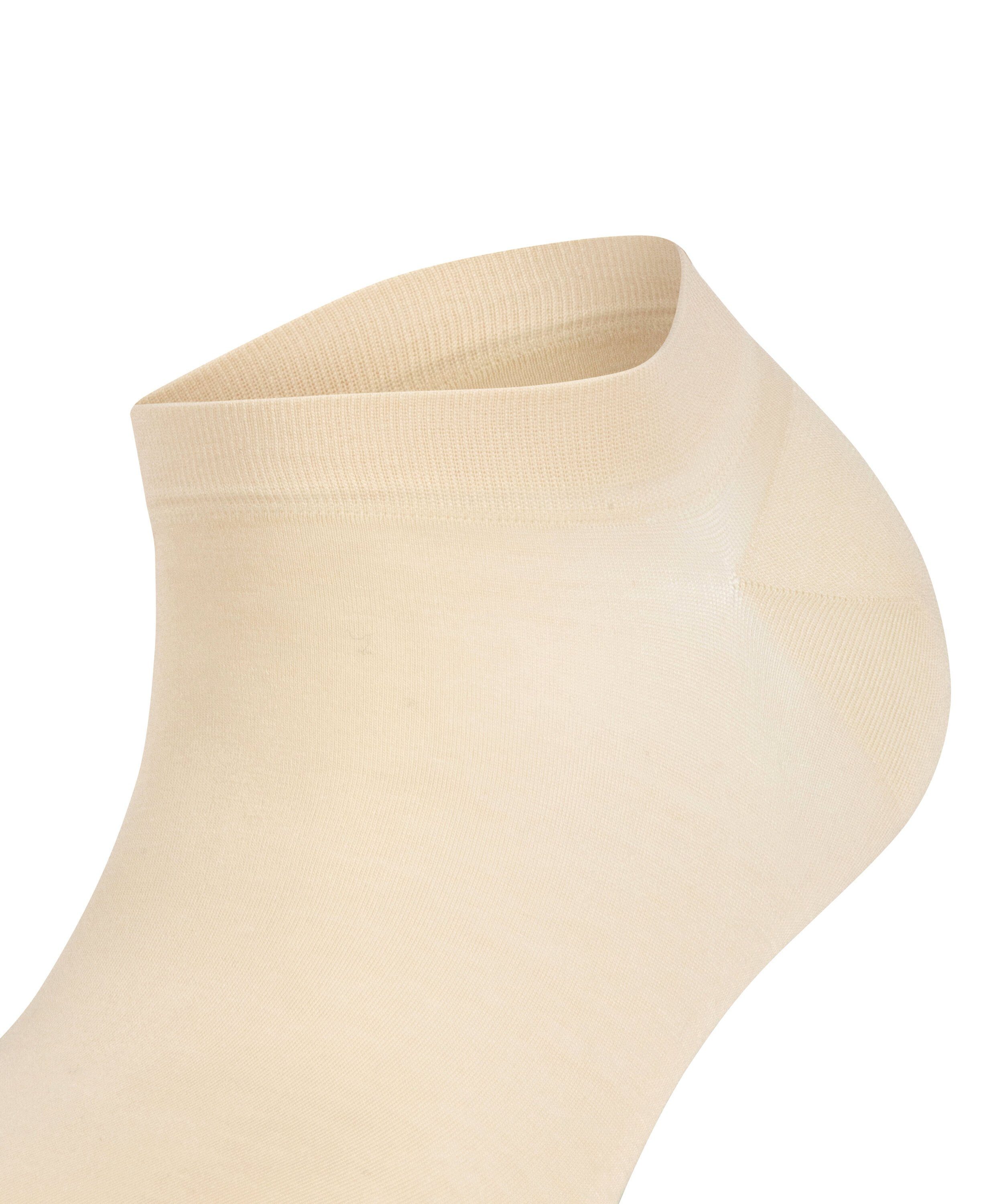 Sneakersocken (1-Paar) feinem Softness Fine sehr FALKE cream mit (4019) Maschenbild