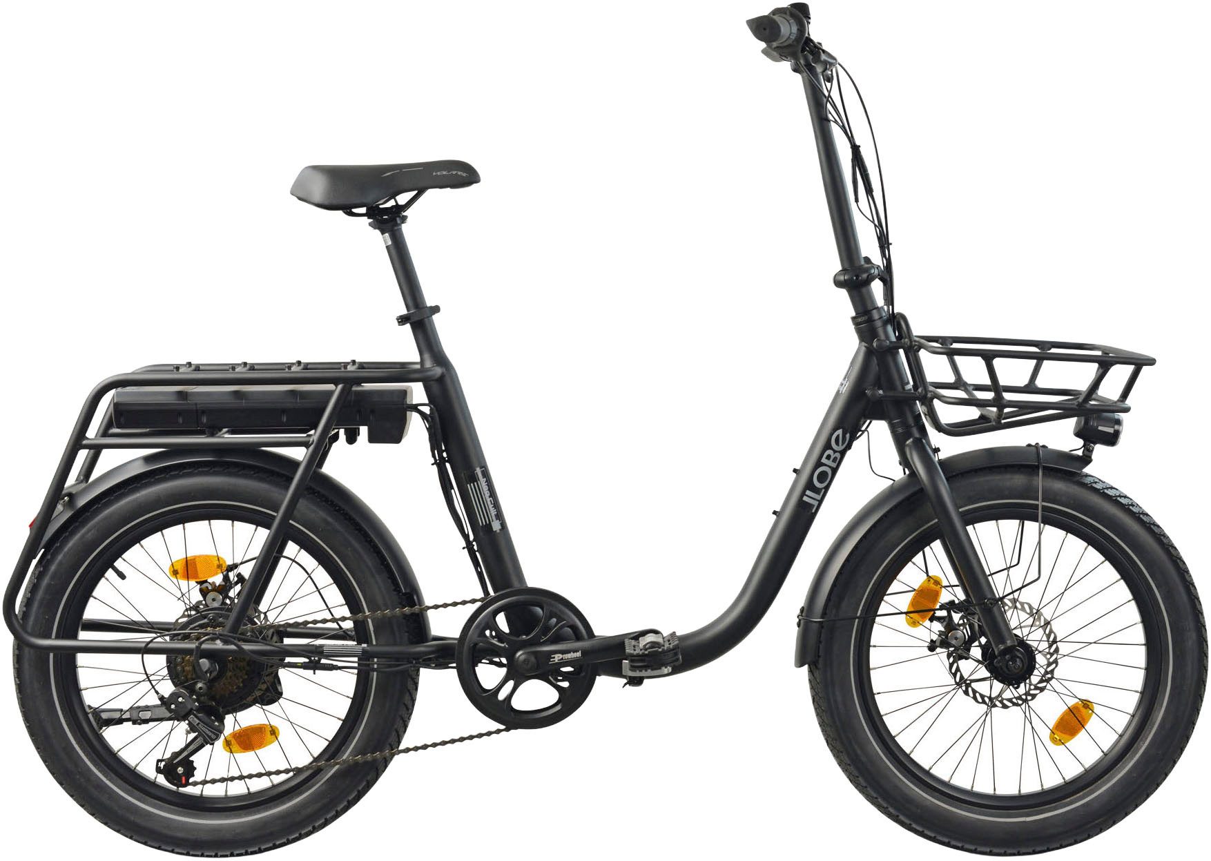 E-Bike Faltrad Elektro Faltrad 20" Neo.cult schwarz