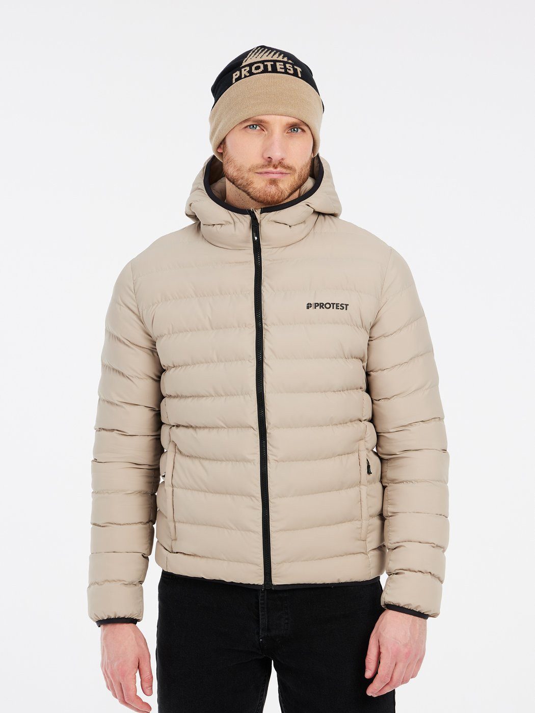 Protest Funktionsjacke PRTBASSO outdoor pufferjacket BambooBeige