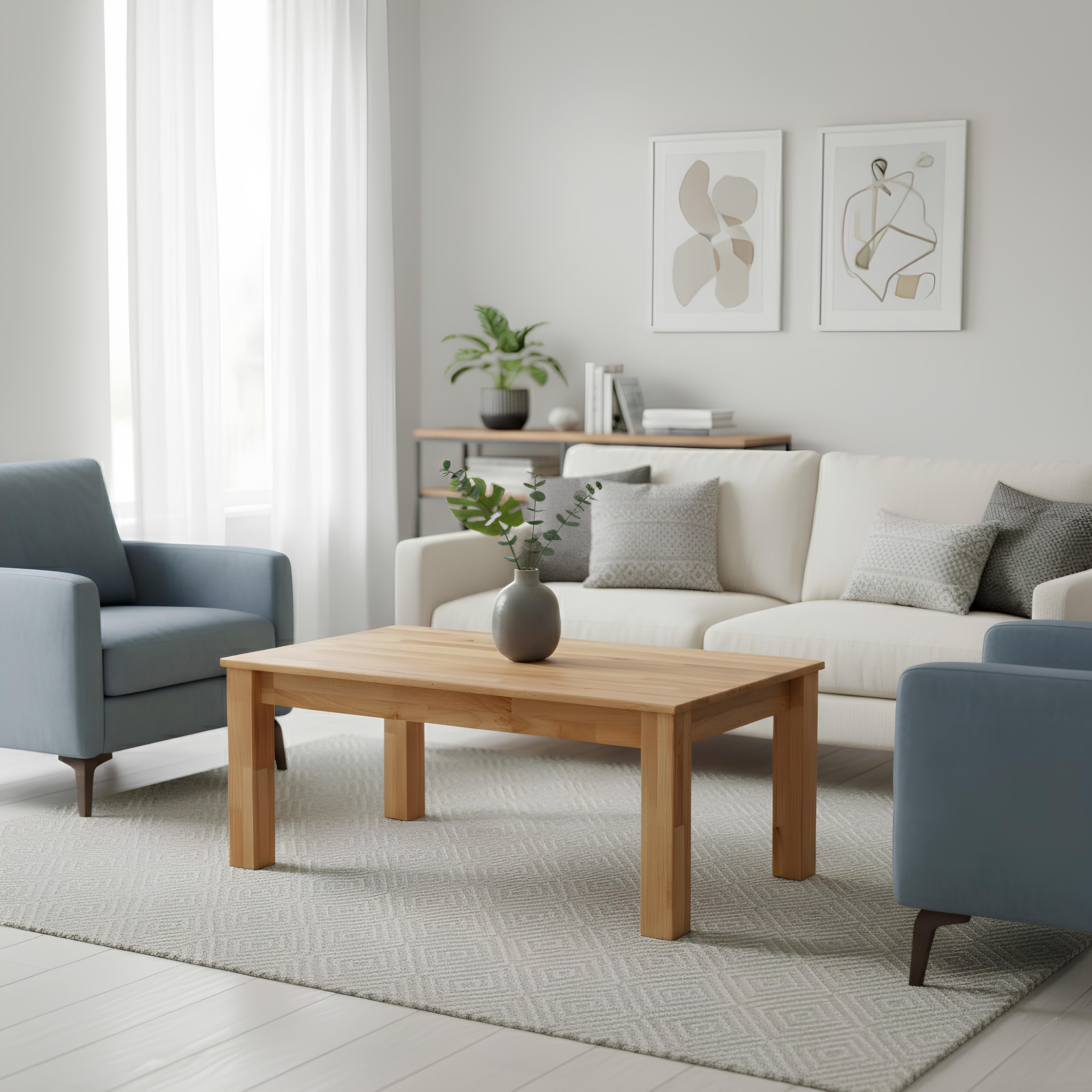 Krok Wood Couchtisch Bonn aus Massivholz in Buche