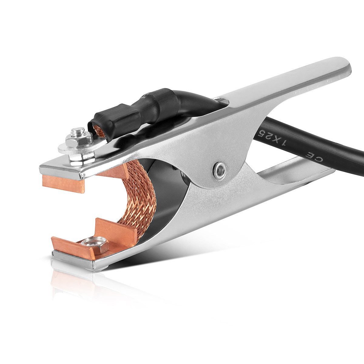 STAHLWERK Elektrowerkzeug-Set Massezange 300 A 8 m mit 25 mm² und 13 mm Stecker