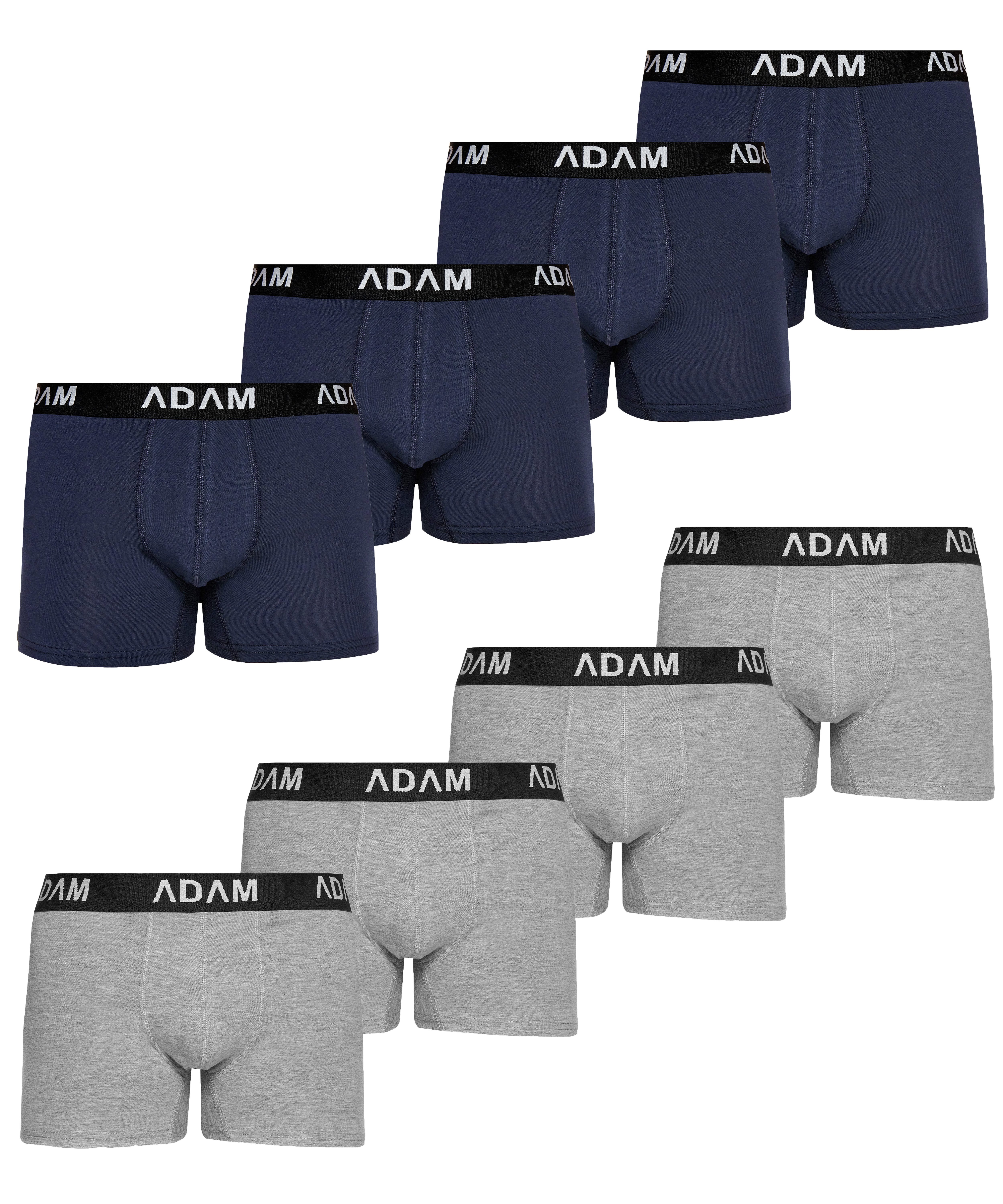 ADAM JEANS Boxershorts die bequemsten Herren Boxershorts Baumwolle im Sale! Trunk Herren Herren Boxershorts Männer Boxer Shorts Unterwäsche 2 Tage-Zustellung
