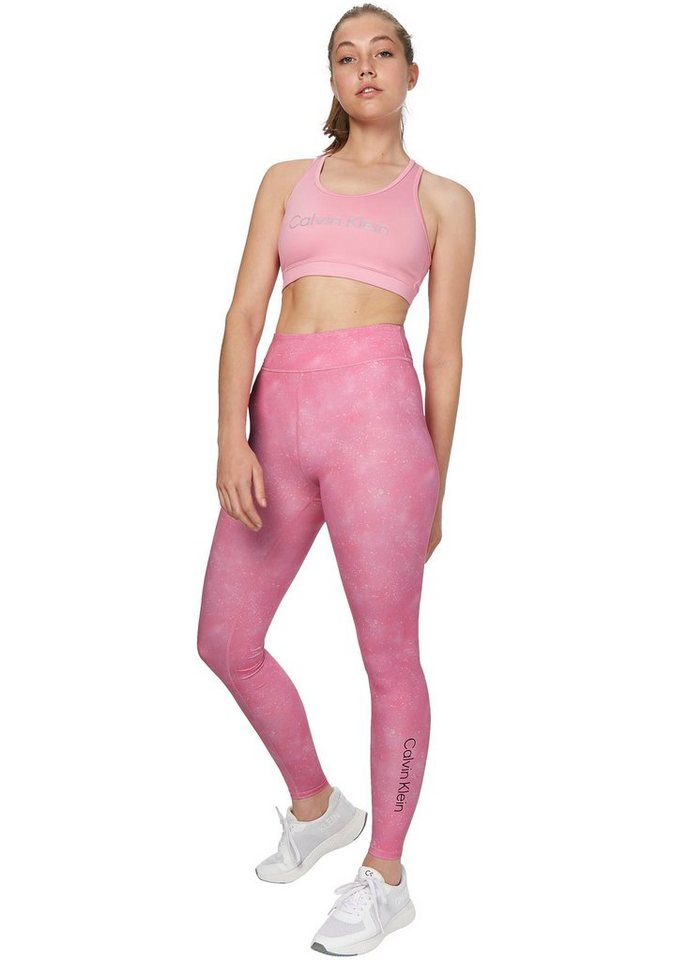 Calvin Klein Sport Funktionsleggings »WO Tight (Full Length)« mit Calvin Klein Logoschriftzug › rosa  - Onlineshop OTTO