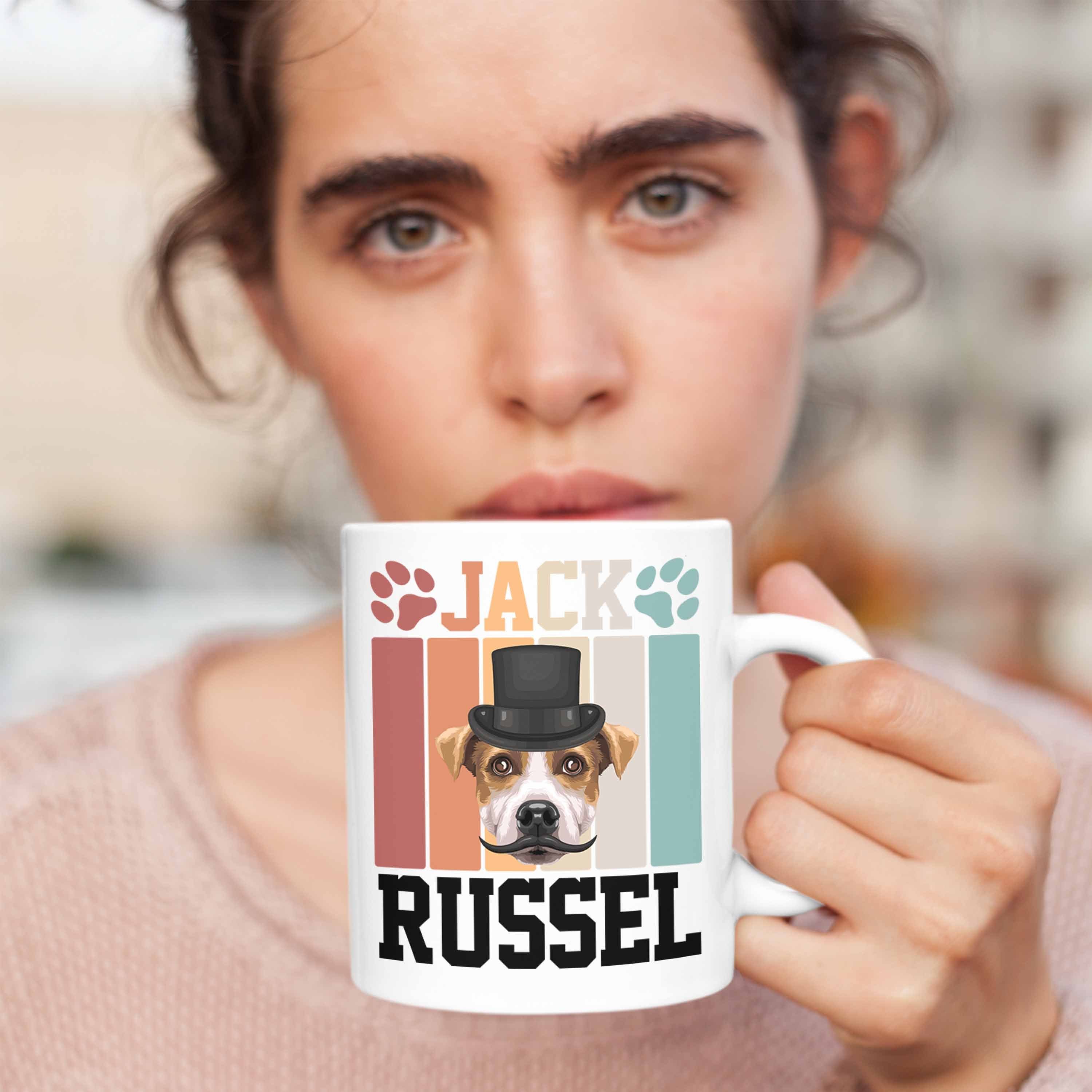 Jack Weiss Tasse Trendation Retro Russel Geschenk Lustiger Geschenkidee Besitzer Tasse Spruch