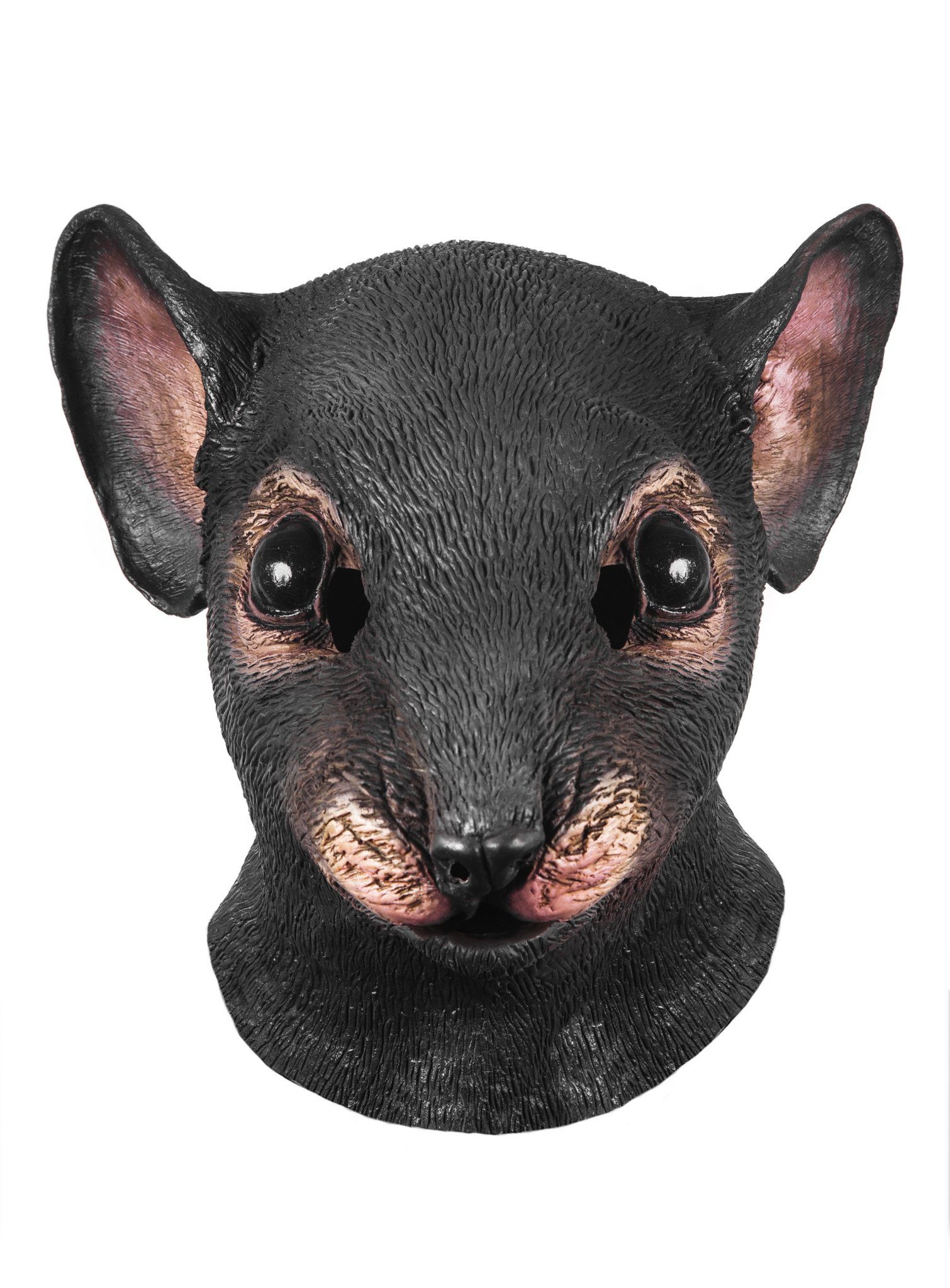 Metamorph Verkleidungsmaske Ratte, Realistisch gestaltete Vollmaske