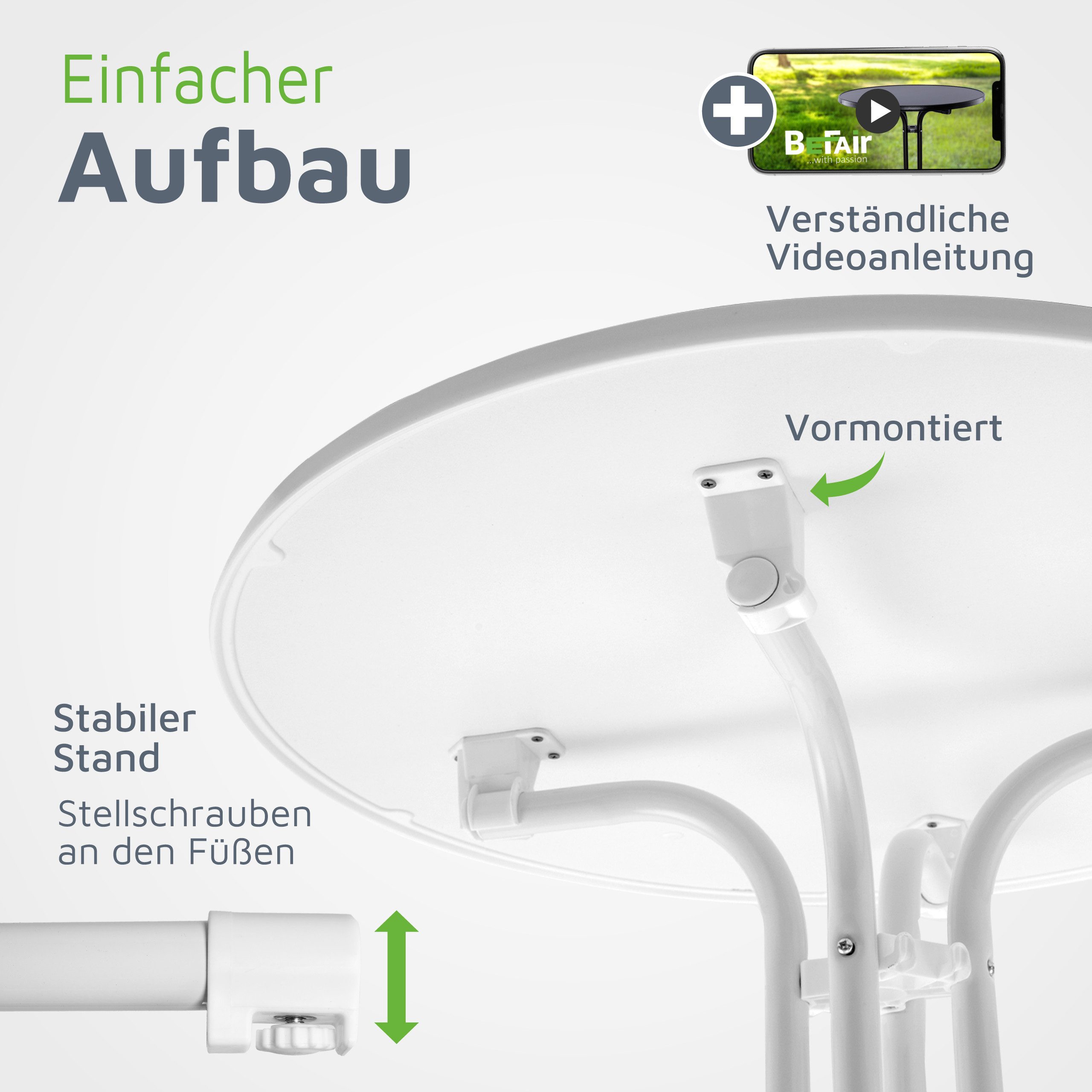 BeFair Stehtisch BeFair Stehtisch Zubehör Ersatzteil günstig online kaufen