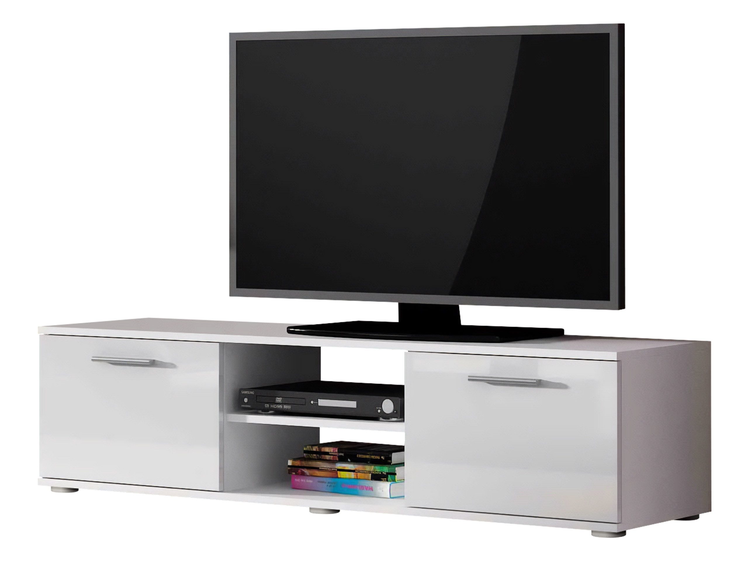 MIRJAN24 TV-Schrank Soho S04 (mit zwei Klappen) 140x43x37 cm