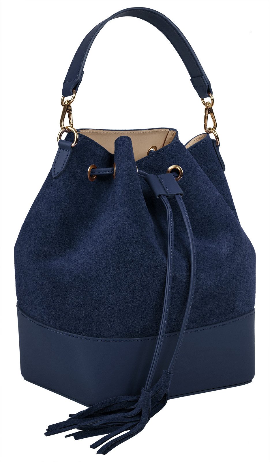 Samantha Look Umhängetasche SAMANTHA LOOK Damen echt Leder, Made in Italy, echt Leder, Made in Italy – Bild 3 von 5
