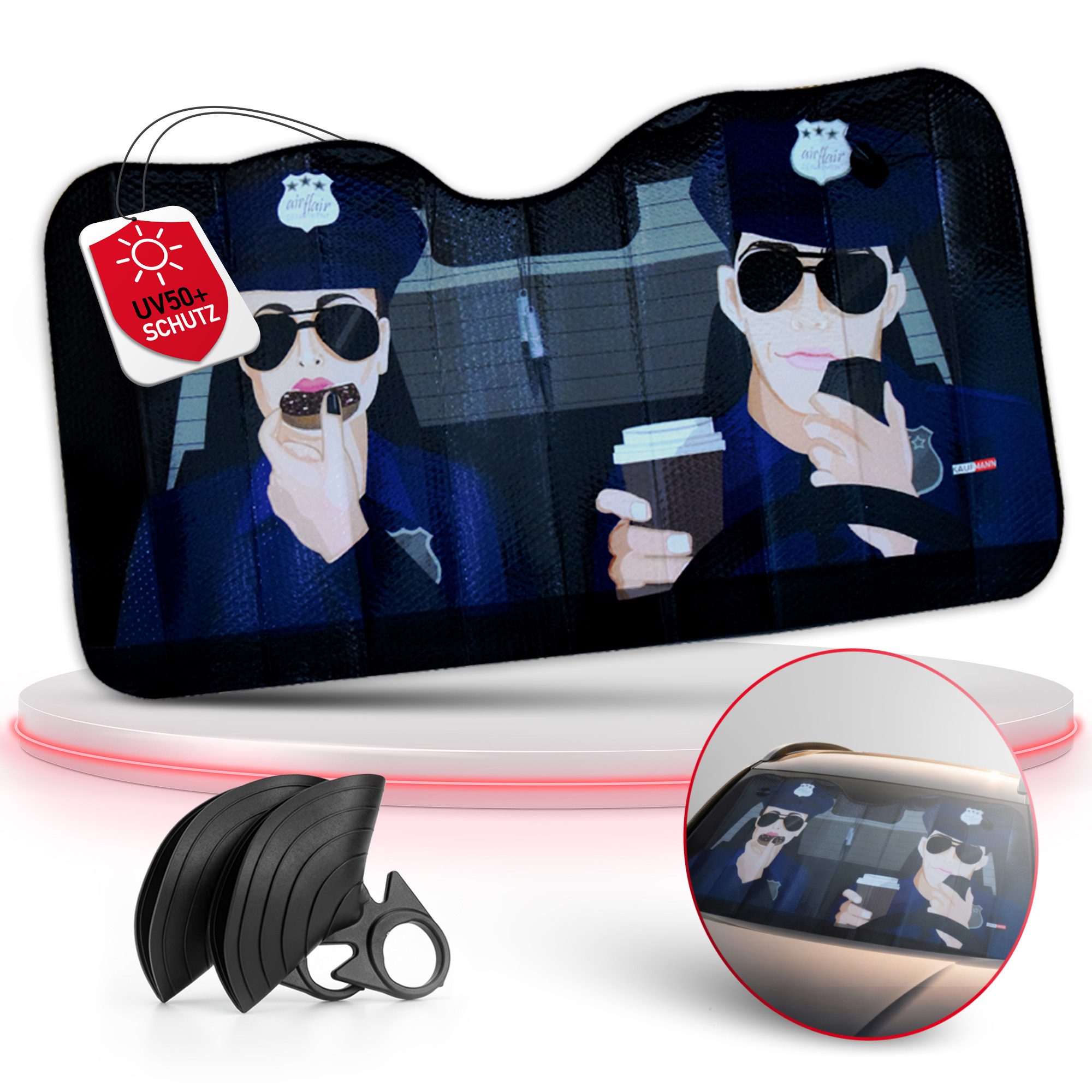 OKCars Frontscheibenabdeckung 130x70cm