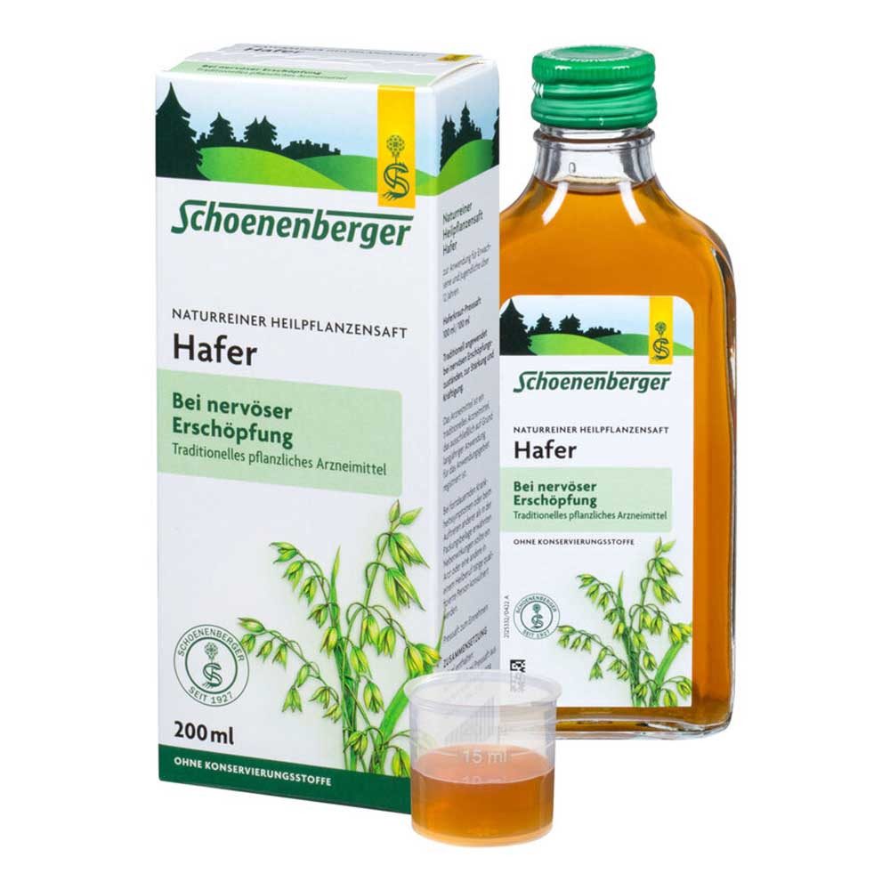 Schoenenberger Saft Heilpflanzensaft - Hafer 200ml