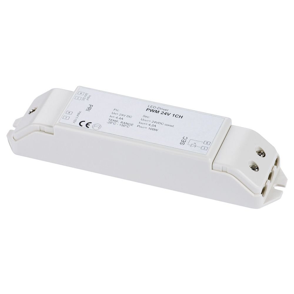 SLV LED Stripe PWM-Kontroller 1 Kanal, 24V, Belastung 100W max., 1-flammig, LED Streifen | LED-Stripes