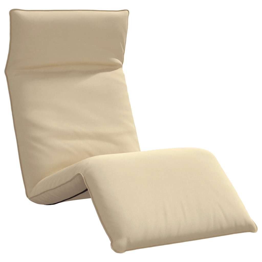 vidaXL Gartenliege Sonnenliege Klappbar Beige 175x54x8,5 günstig online kaufen