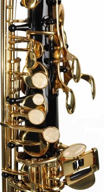 Steinbach Eb Alt-Saxophon in Schwarz mit hohem FIS Saxophon