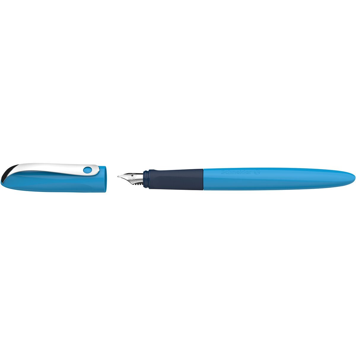 SCHNEIDER Füllhalter Füllhalter Wavy - Feder A Patrone blau. (5 Stück)