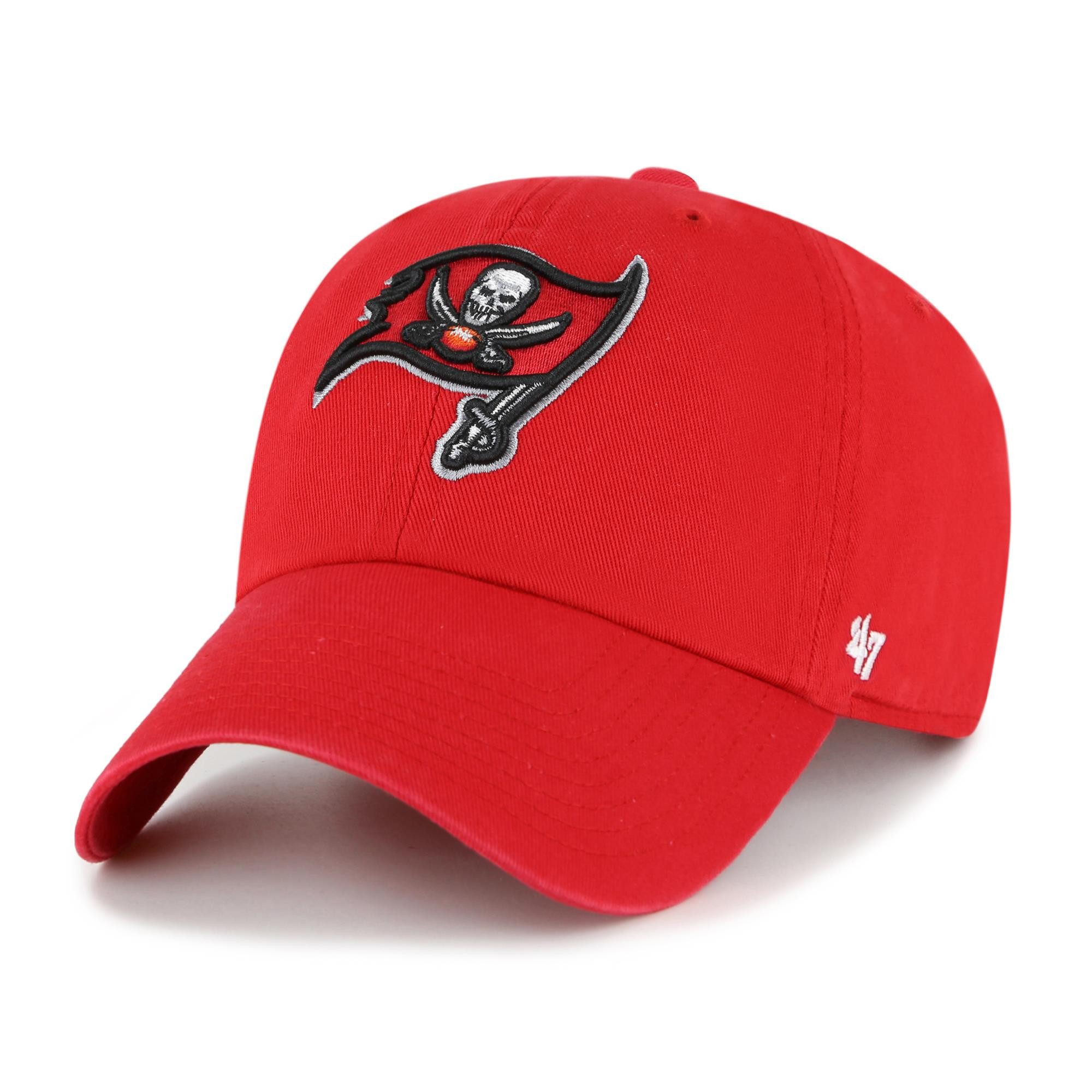 Baseball Cap '47 Brand NFL Cap Tampa Bay Buccaneers '47 CLEAN UP Red