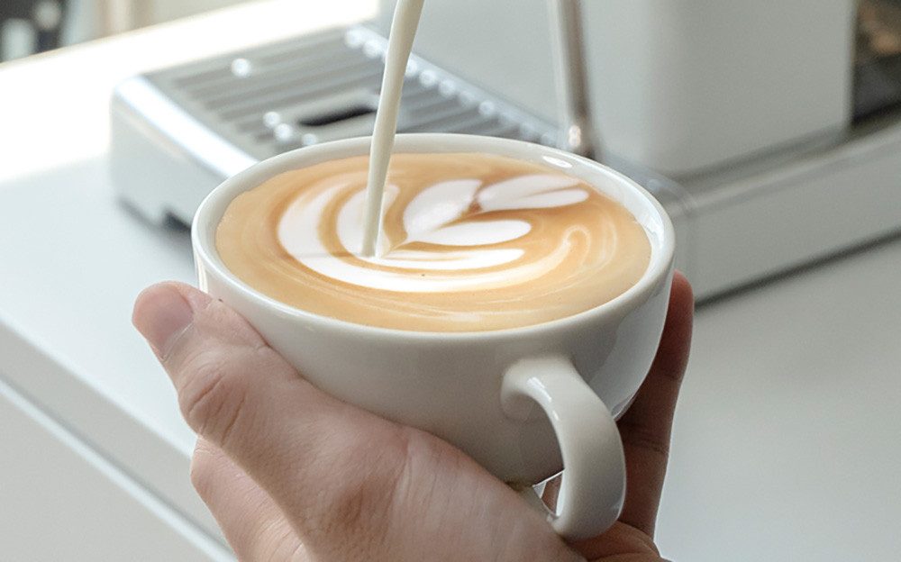 HiBREW Espressomaschine H10PLUS, 20Bar Druck,Temperatur einstellbar, Zweischuss-Filterkörbe, 450ml Krug