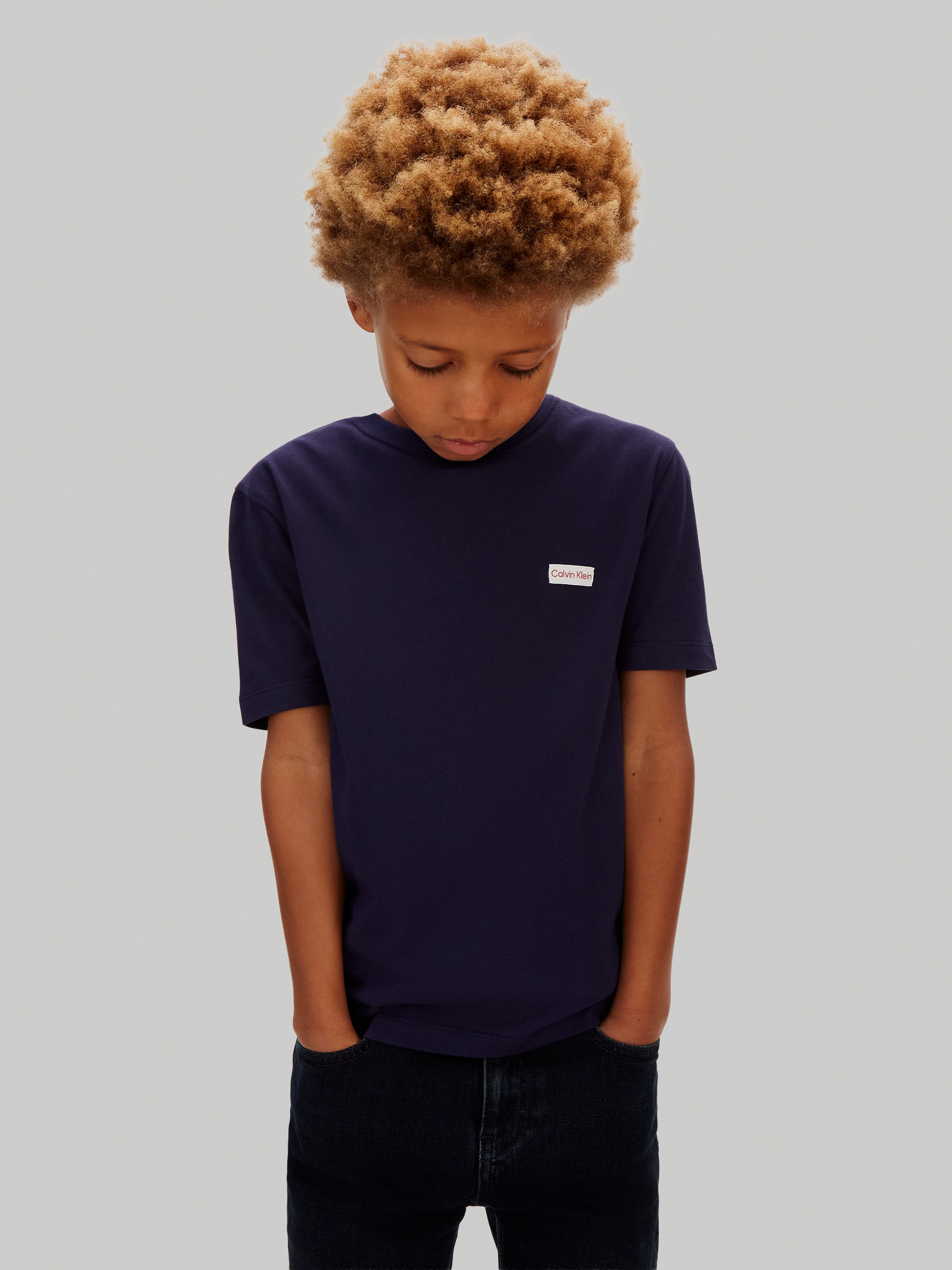 Calvin Klein Jeans T-Shirt LOGO LABEL T-SHIRT Regular fit für Kinder, mit Logoschriftzug