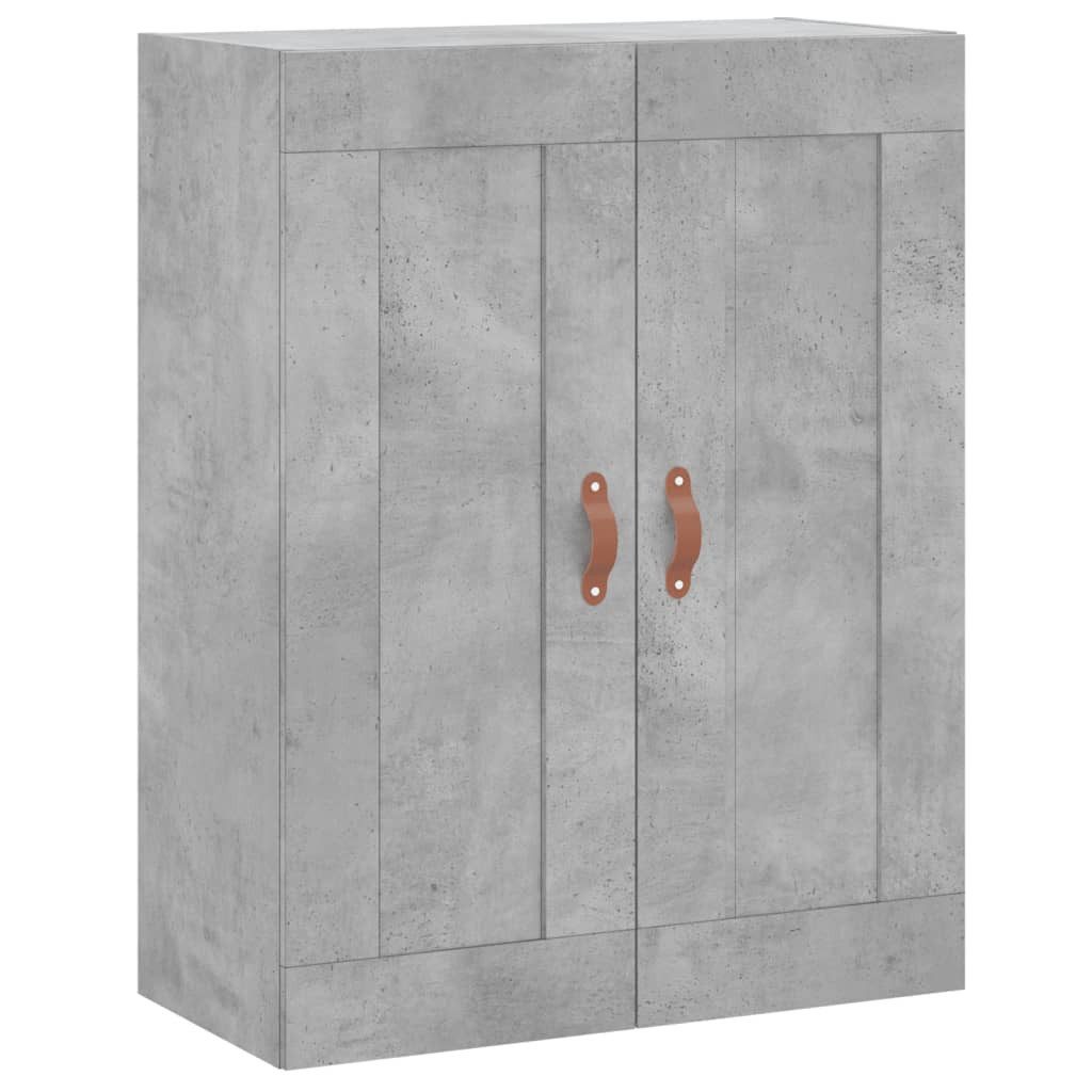 vidaXL Hängeschrank Wandschrank Betongrau 69,5x34x90 cm günstig online kaufen