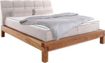 Home affaire Boxspringbett Villads, Liegefläche: 180/200 cm, Inside-Boxspring-Unterbau, recycelte Stoffe