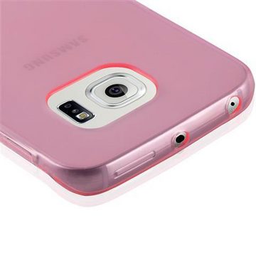 Cadorabo Handyhülle Samsung Galaxy S6 EDGE Samsung Galaxy S6 EDGE, Flexible TPU Silikon Handy Schutzhülle - Hülle - ultra slim